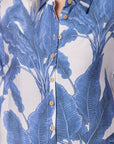Lindsey Dress (White/Blue) - Dress - Yakira Bella