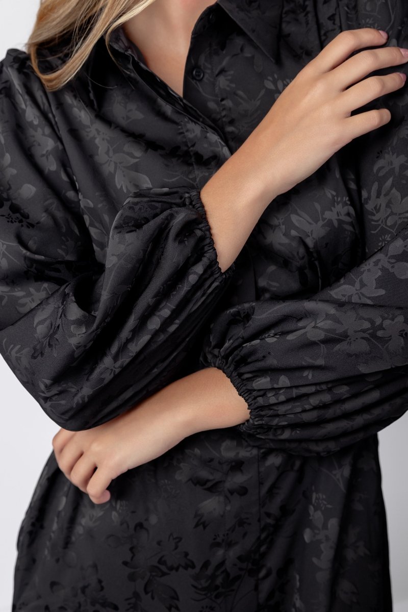 Liora Dress (Black) - Dress - Yakira Bella