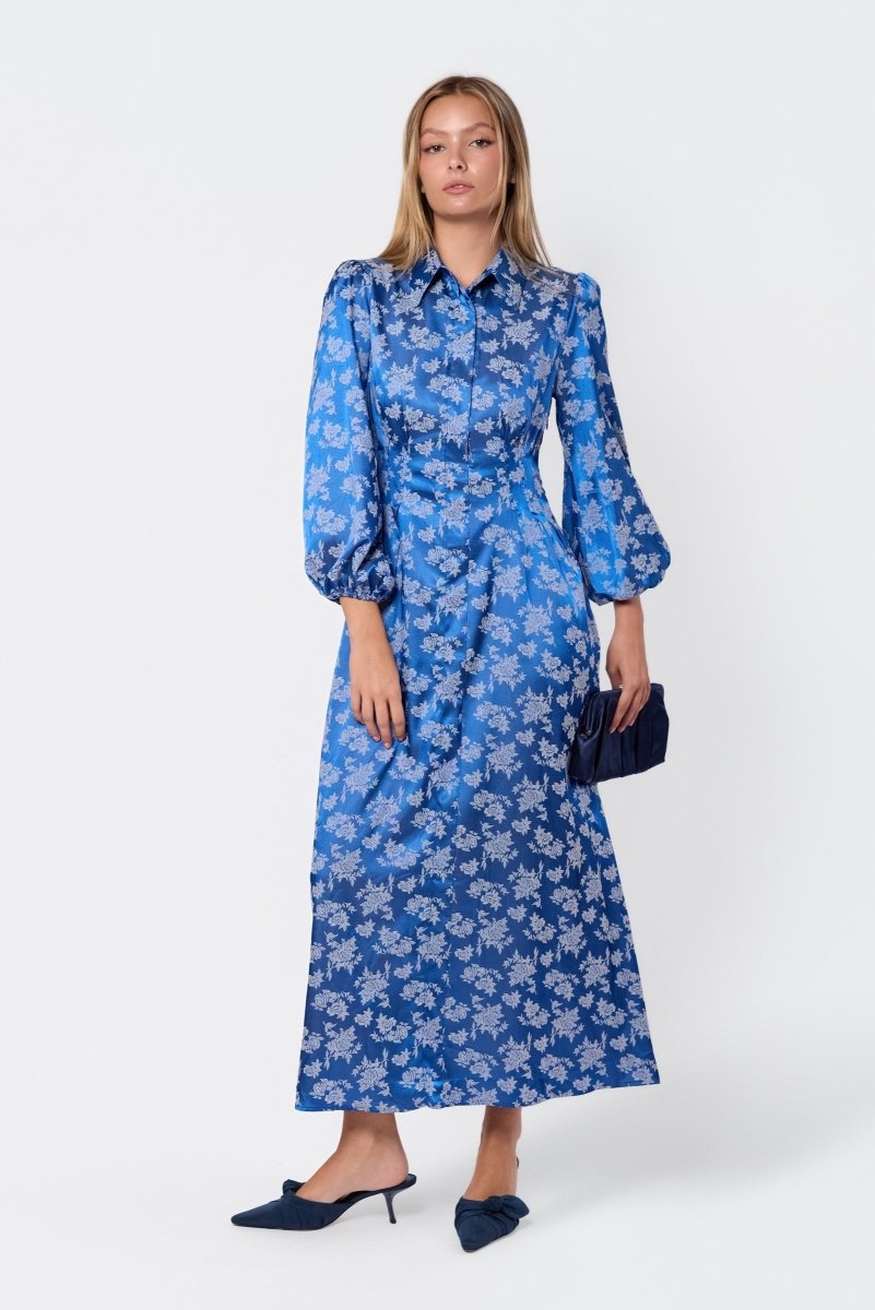 Liora Dress (Navy) - Dress - Yakira Bella
