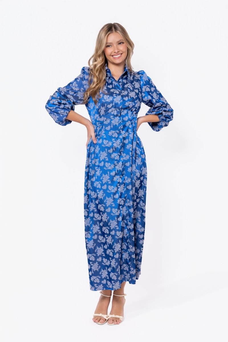 Liora Dress (Navy) - Dress - Yakira Bella
