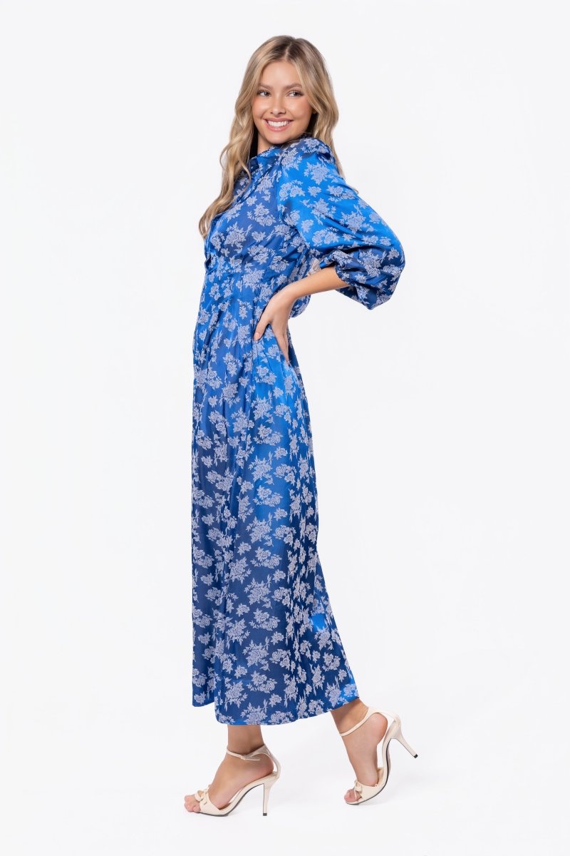 Liora Dress (Navy) - Dress - Yakira Bella