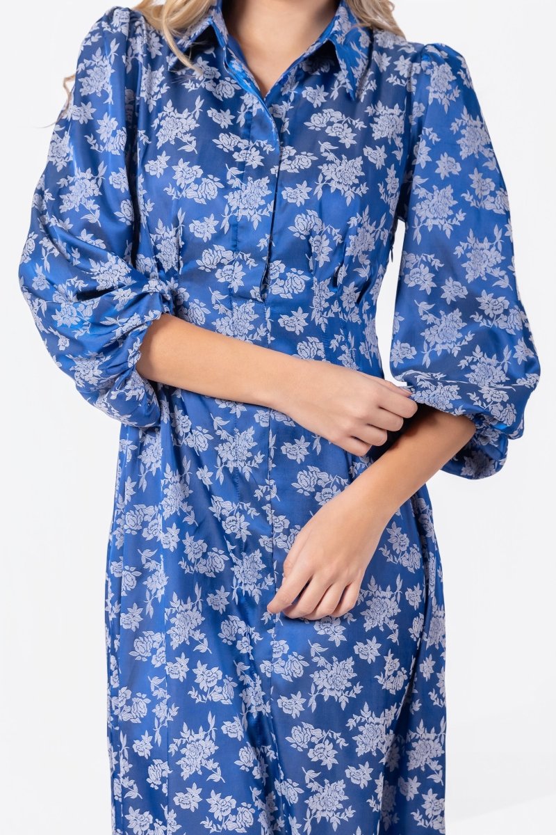 Liora Dress (Navy) - Dress - Yakira Bella