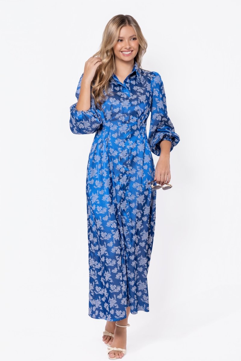 Liora Dress (Navy) - Dress - Yakira Bella