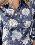 Liora Dress (Navy Ground) - Dress - Yakira Bella