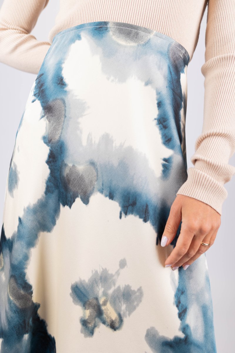 Lisa Skirt 36&quot; (Ivory Ground) - Skirt - Yakira Bella
