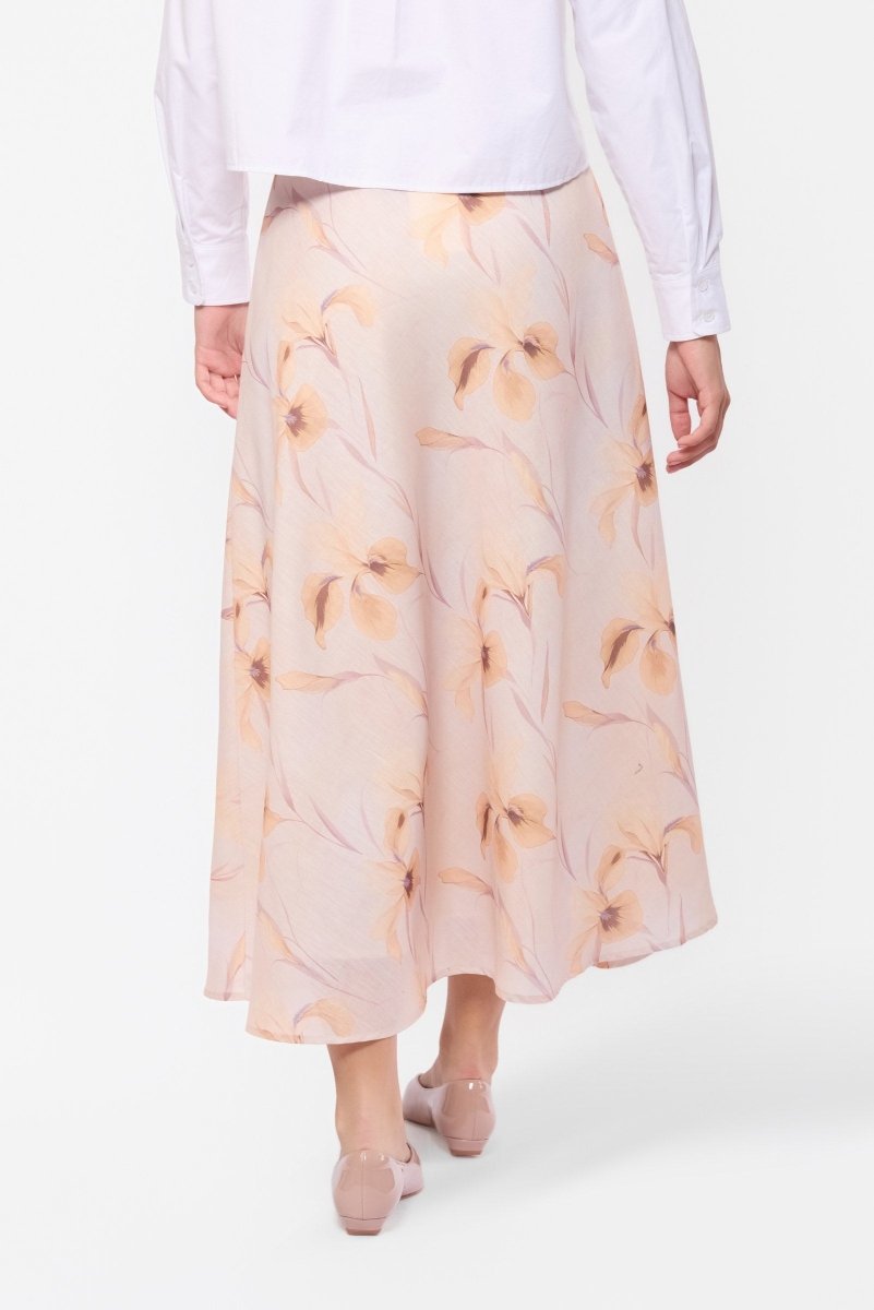 Lisa Skirt (Beige Pattern) - Skirt - Yakira Bella