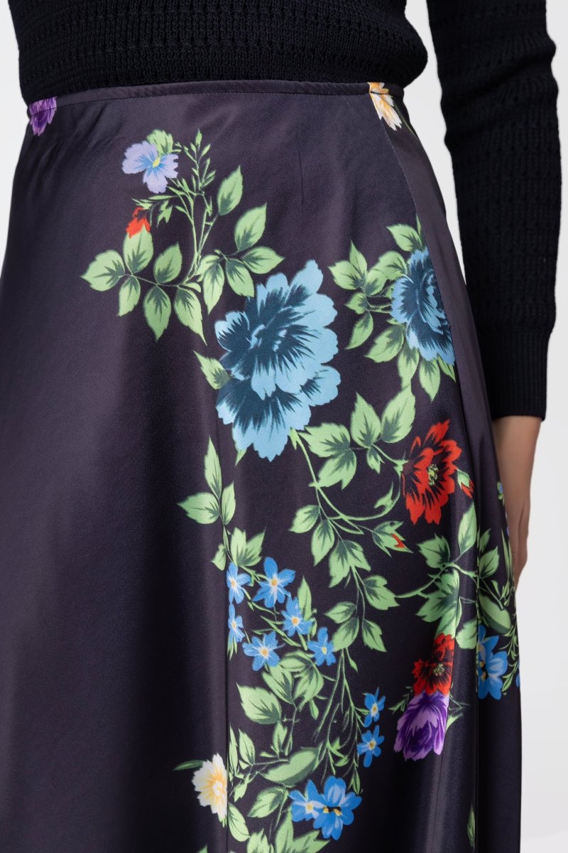 Lisa Skirt (Black Ground) - Skirt - Yakira Bella