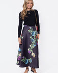 Lisa Skirt (Black Ground) - Skirt - Yakira Bella