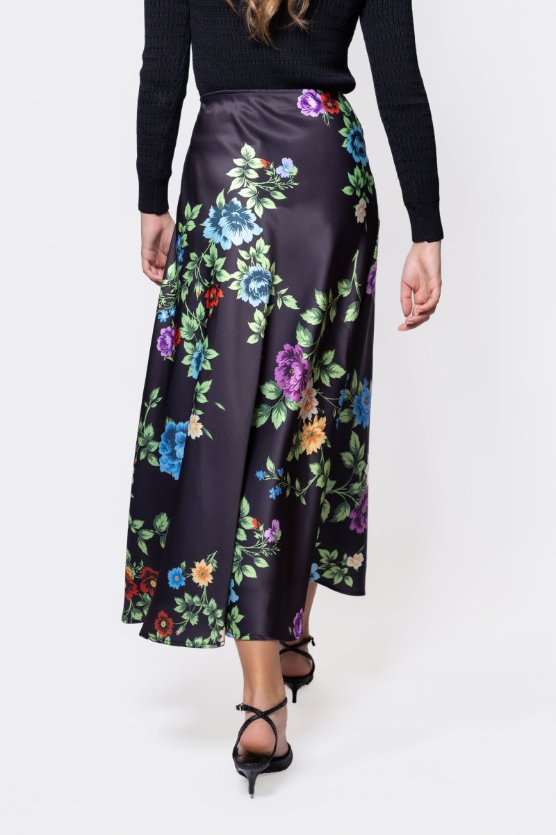 Lisa Skirt (Black Ground) - Skirt - Yakira Bella