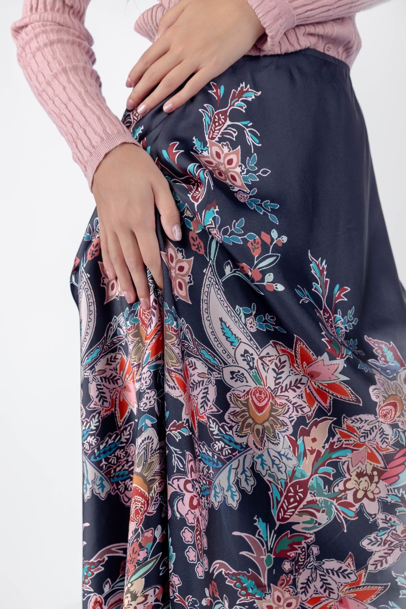 Lisa Skirt (Black Pattern) - Skirt - Yakira Bella