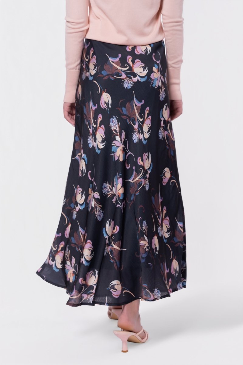 Lisa Skirt (Black Pattern) - Skirt - Yakira Bella