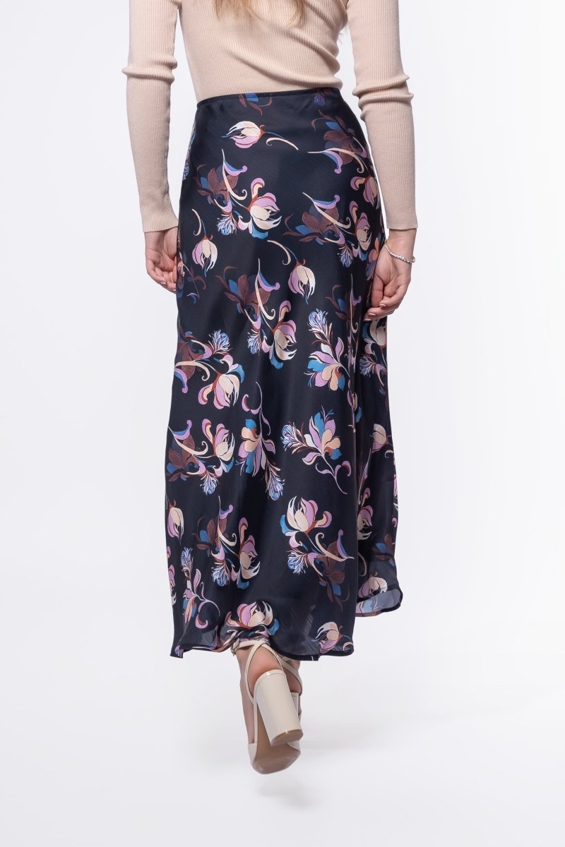 Lisa Skirt (Black Pattern) - Skirt - Yakira Bella