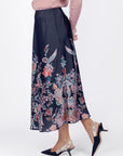 Lisa Skirt (Black Pattern) - Skirt - Yakira Bella