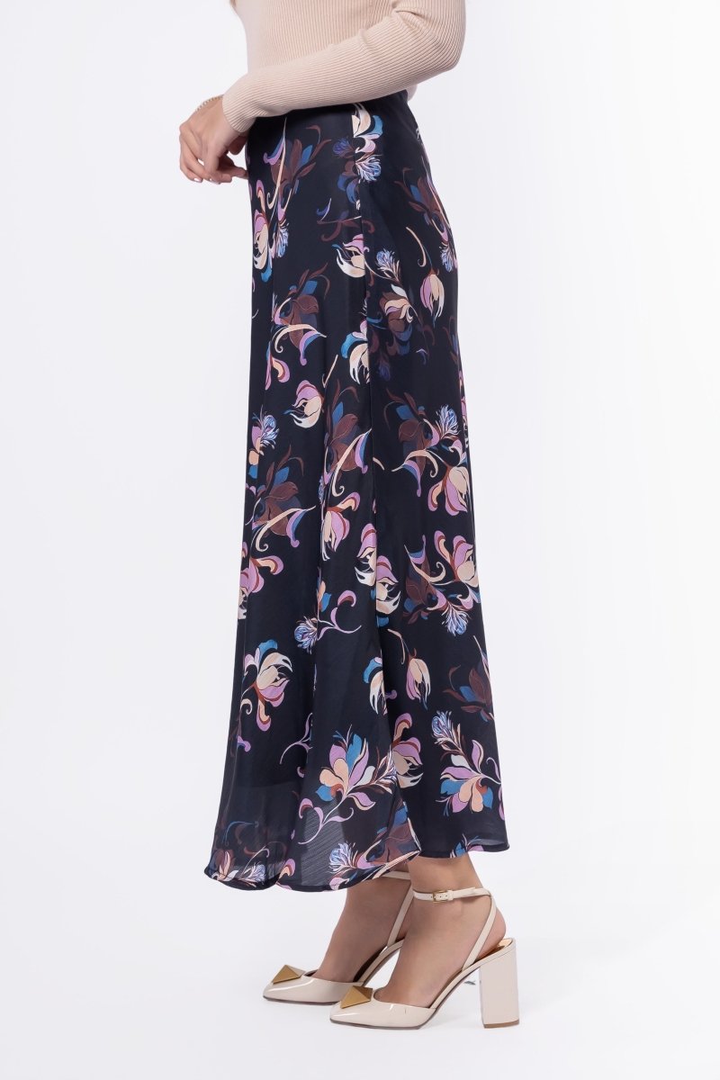 Lisa Skirt (Black Pattern) - Skirt - Yakira Bella