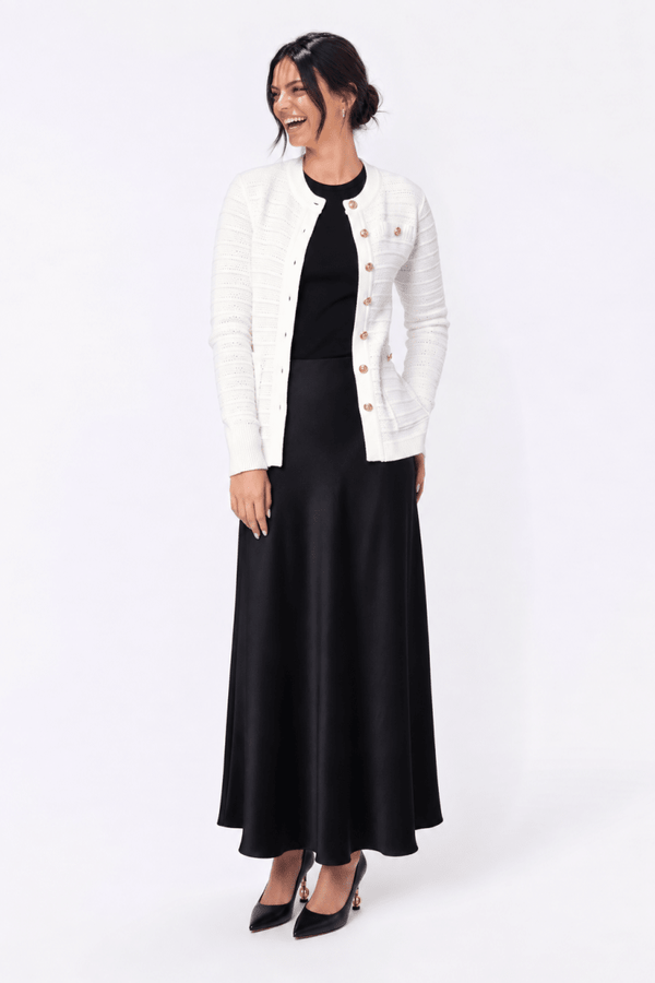 Lisa Skirt (Black Solid) - Skirt - Yakira Bella