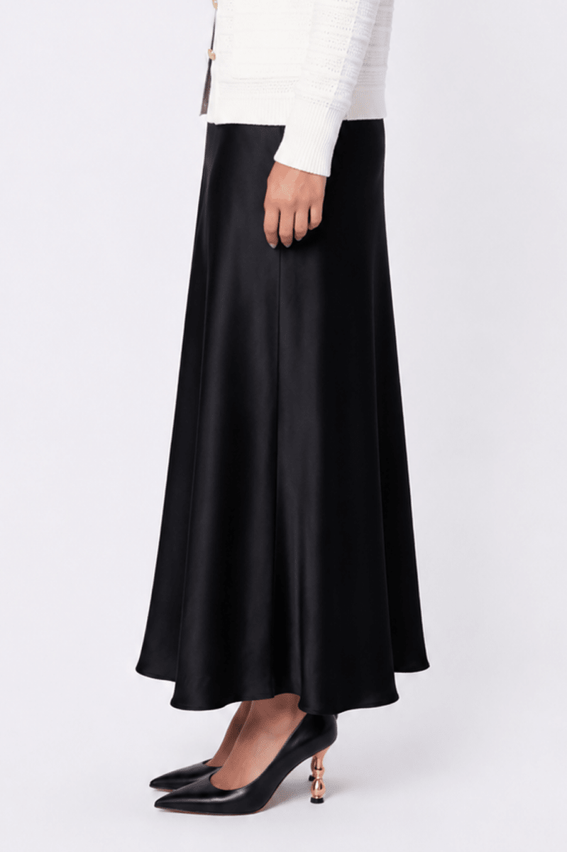 Lisa Skirt (Black Solid) - Skirt - Yakira Bella