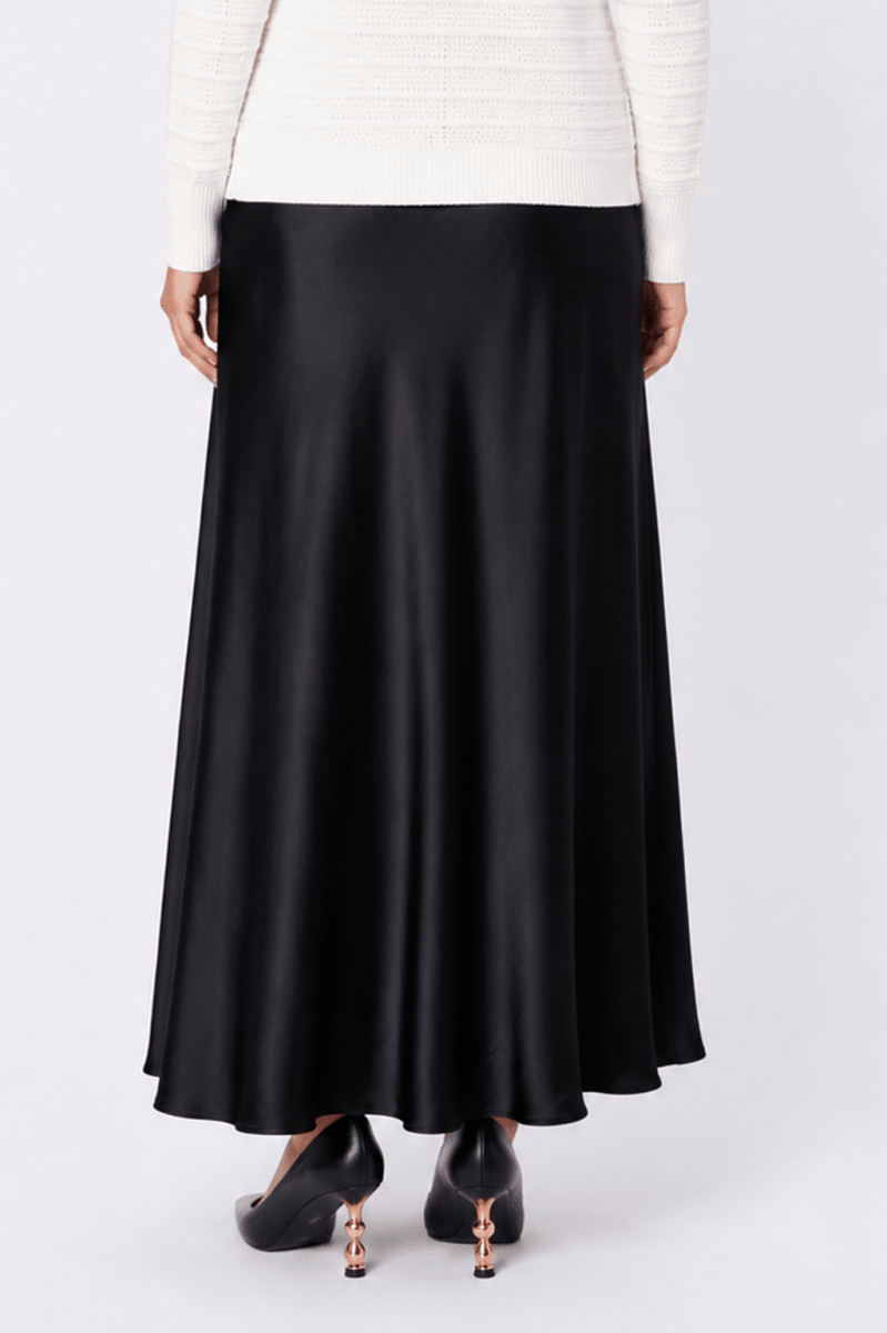 Lisa Skirt (Black Solid) - Skirt - Yakira Bella