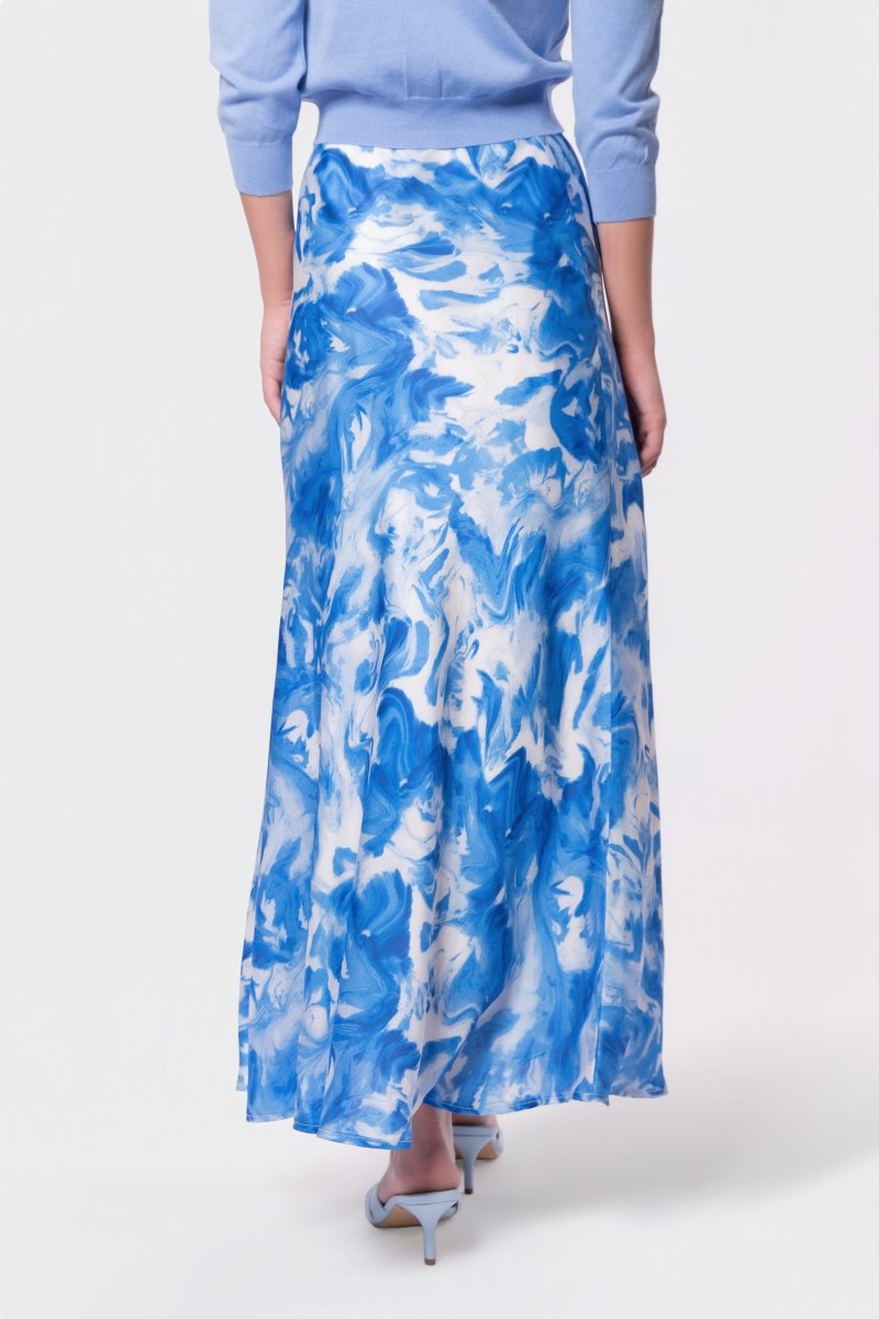 Lisa Skirt (Blue Pattern) - Skirt - Yakira Bella