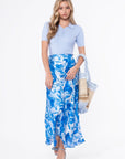 Lisa Skirt (Blue Pattern) - Skirt - Yakira Bella
