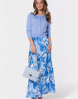 Lisa Skirt (Blue Pattern) - Skirt - Yakira Bella