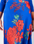 Lisa Skirt (Blue/Red) - Skirt - Yakira Bella