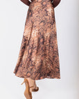 Lisa Skirt (Brown Pattern) - Skirt - Yakira Bella