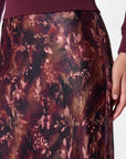 Lisa Skirt (Burgundy Pattern) - Skirt - Yakira Bella