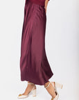 Lisa Skirt (Burgundy Solid) - Skirt - Yakira Bella