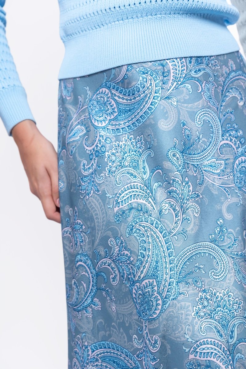 Lisa Skirt (Dusty Teal) - Skirt - Yakira Bella