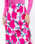 Lisa Skirt (Fuchsia/Green) - Skirt - Yakira Bella