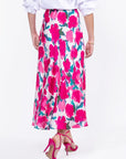 Lisa Skirt (Fuchsia/Green) - Skirt - Yakira Bella