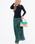 Lisa Skirt (Green Pattern) - Skirt - Yakira Bella