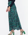 Lisa Skirt (Green Pattern) - Skirt - Yakira Bella