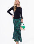 Lisa Skirt (Green Pattern) - Skirt - Yakira Bella