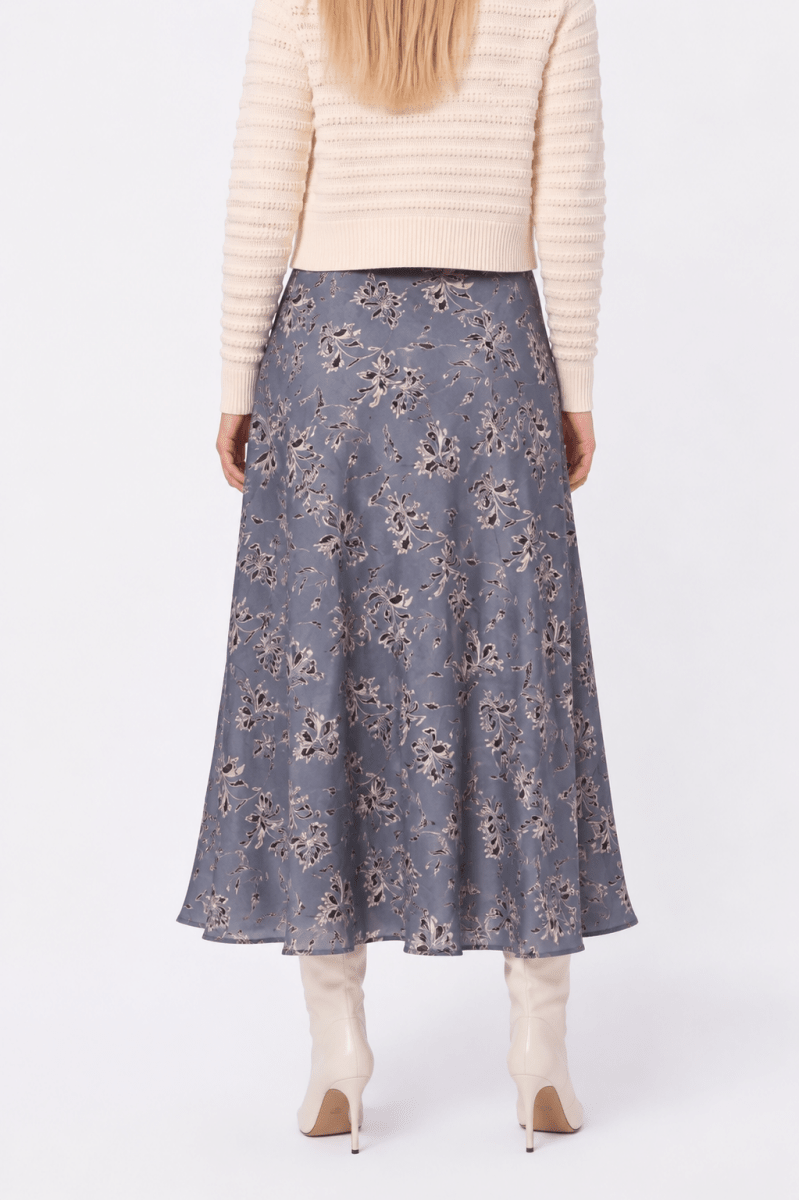 Lisa Skirt (Grey Brown) - Skirt - Yakira Bella