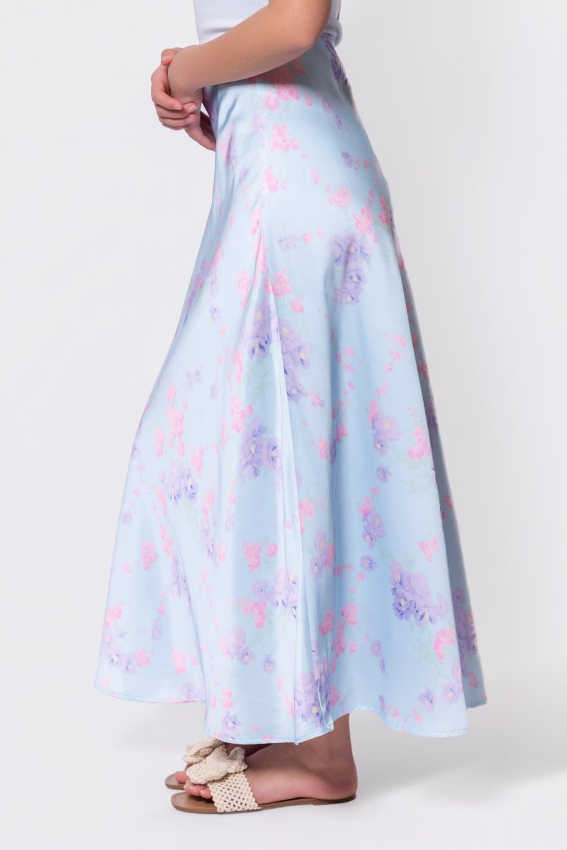 Lisa Skirt (Light Blue Purple) - Skirt - Yakira Bella