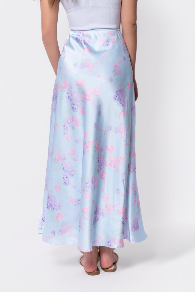 Lisa Skirt (Light Blue Purple) - Skirt - Yakira Bella