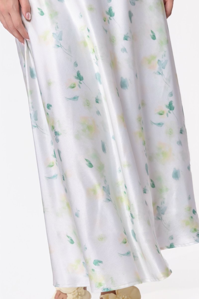 Lisa Skirt (Light Green Ground) - Skirt - Yakira Bella