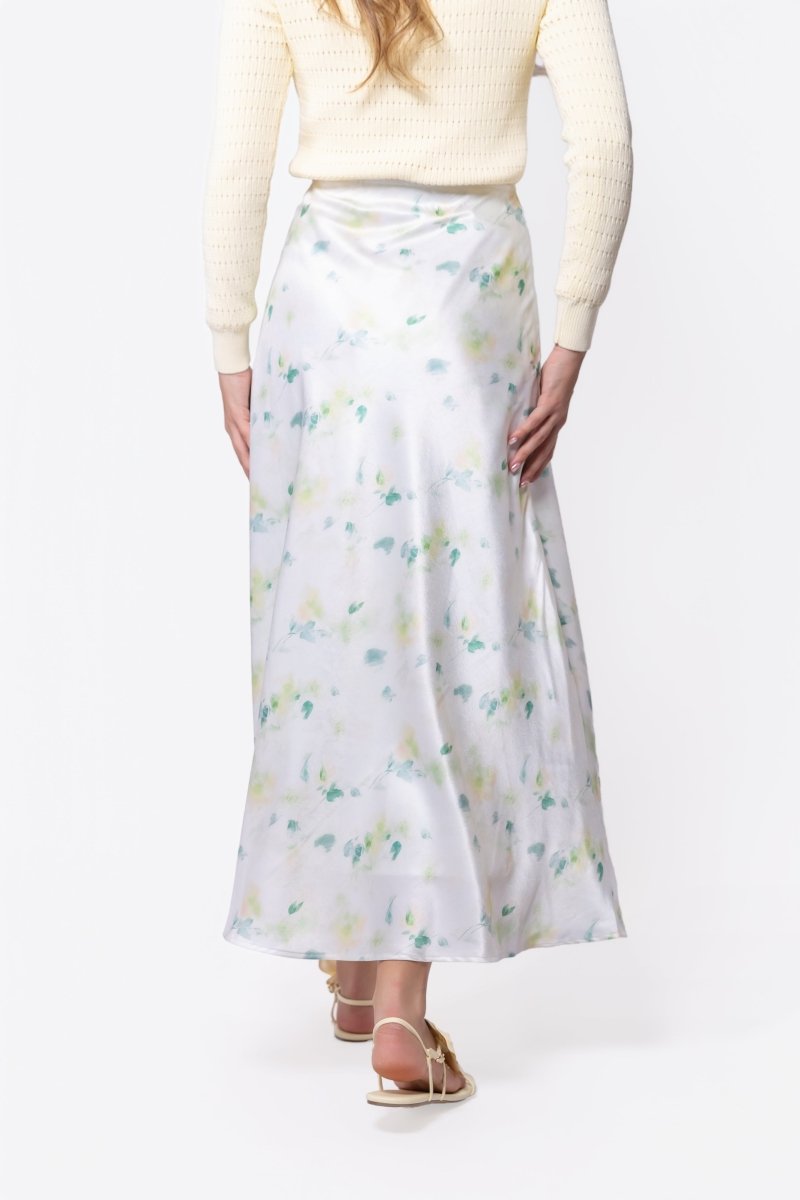 Lisa Skirt (Light Green Ground) - Skirt - Yakira Bella