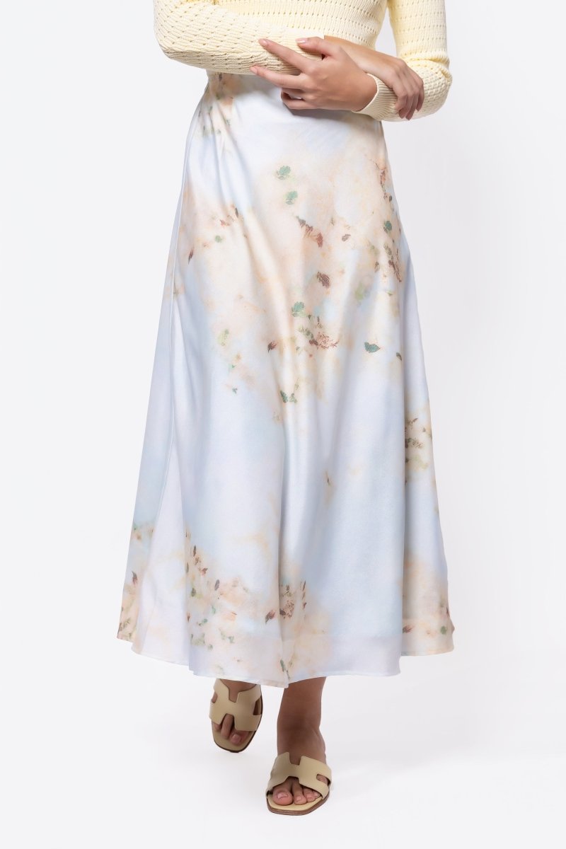 Lisa Skirt (Light Green/Beige) - Skirt - Yakira Bella