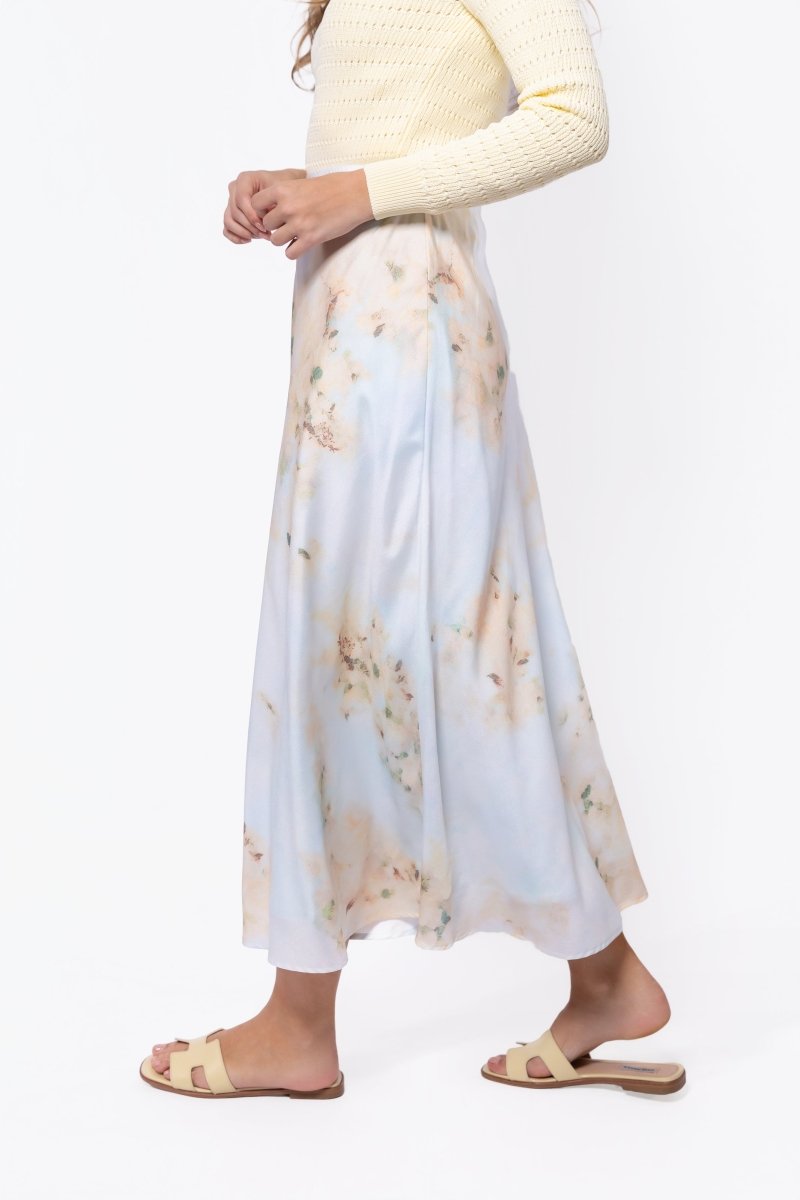 Lisa Skirt (Light Green/Beige) - Skirt - Yakira Bella