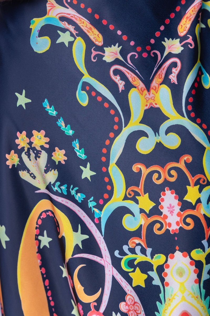 Lisa Skirt (Navy Ground) - Skirt - Yakira Bella