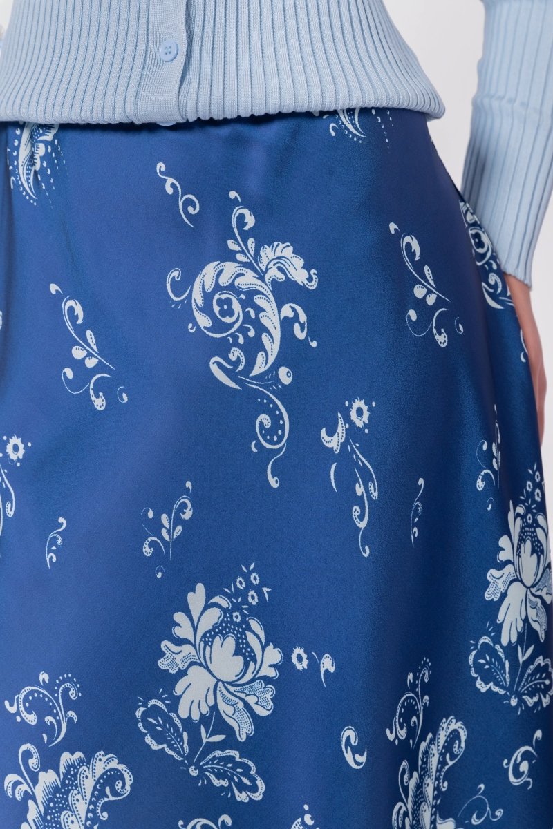 Lisa Skirt (Navy/Mint) - Skirt - Yakira Bella