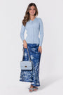 Lisa Skirt (Navy/Mint) - Skirt - Yakira Bella