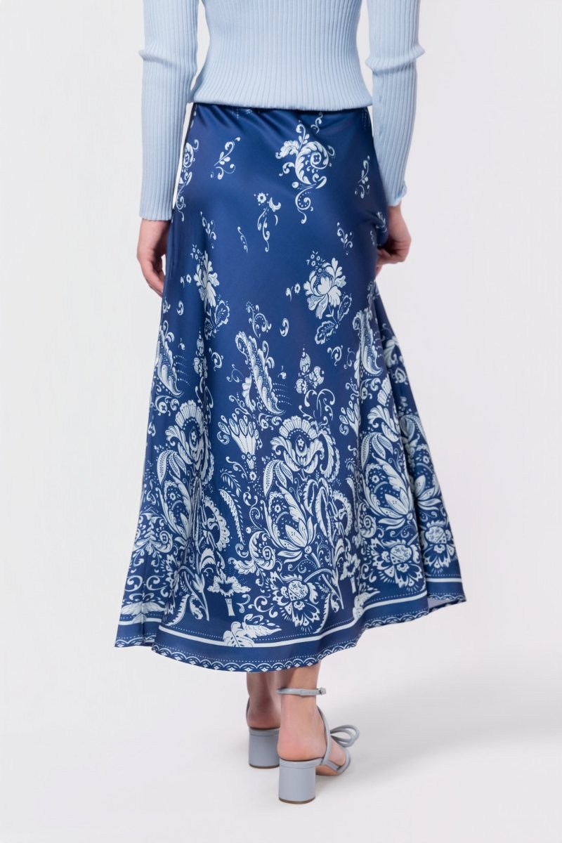 Lisa Skirt (Navy/Mint) - Skirt - Yakira Bella