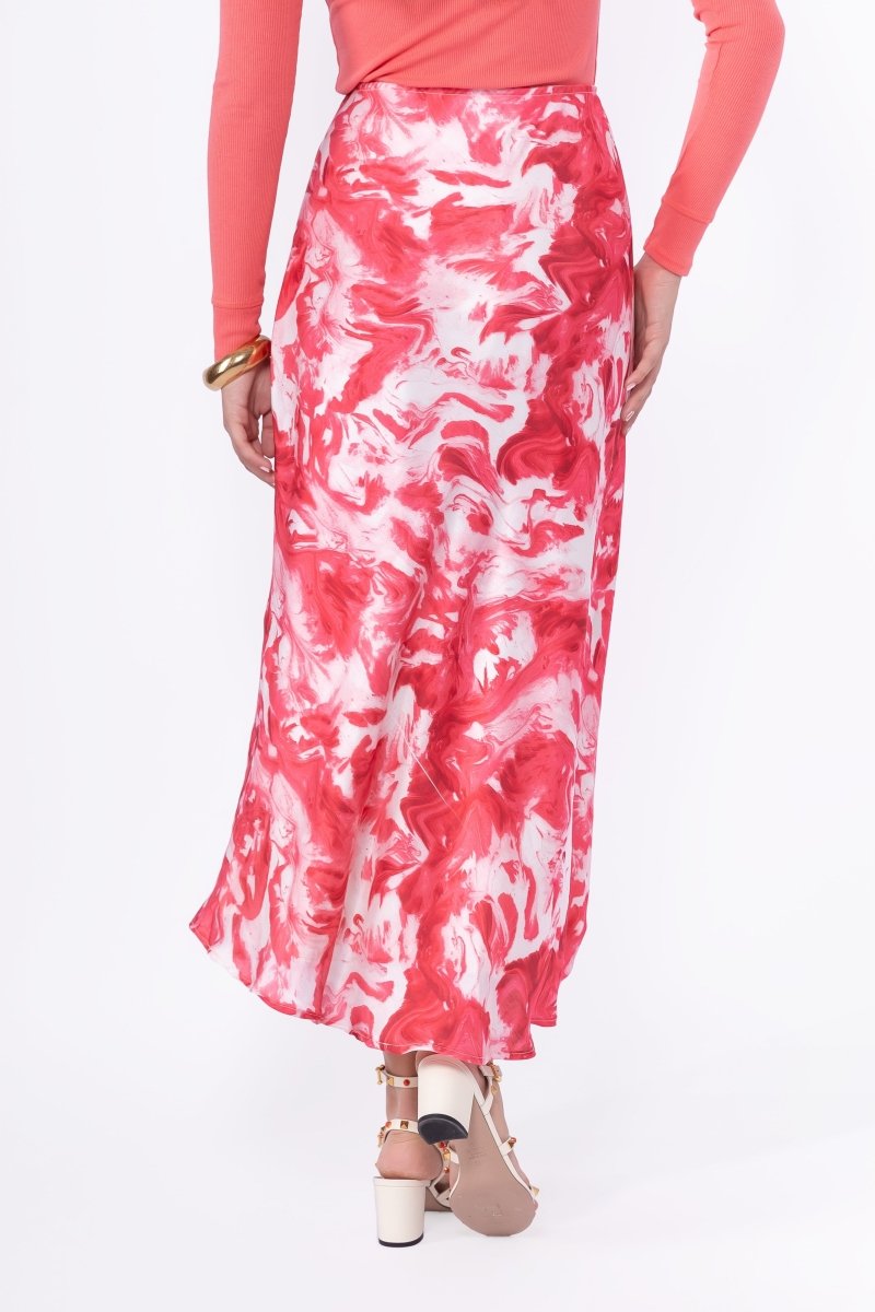 Lisa Skirt (Pink Pattern) - Skirt - Yakira Bella