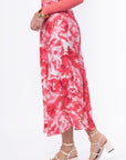 Lisa Skirt (Pink Pattern) - Skirt - Yakira Bella