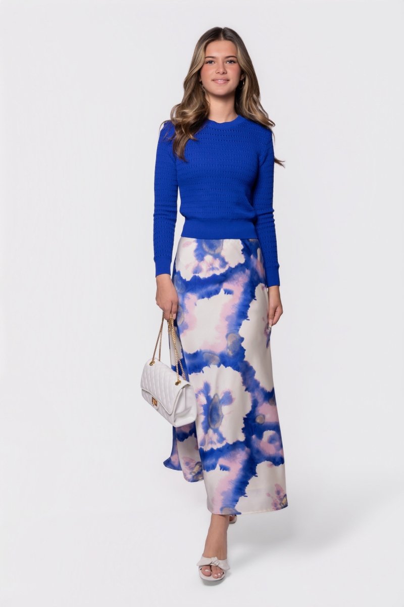 Lisa Skirt (Pink/Blue) - Skirt - Yakira Bella