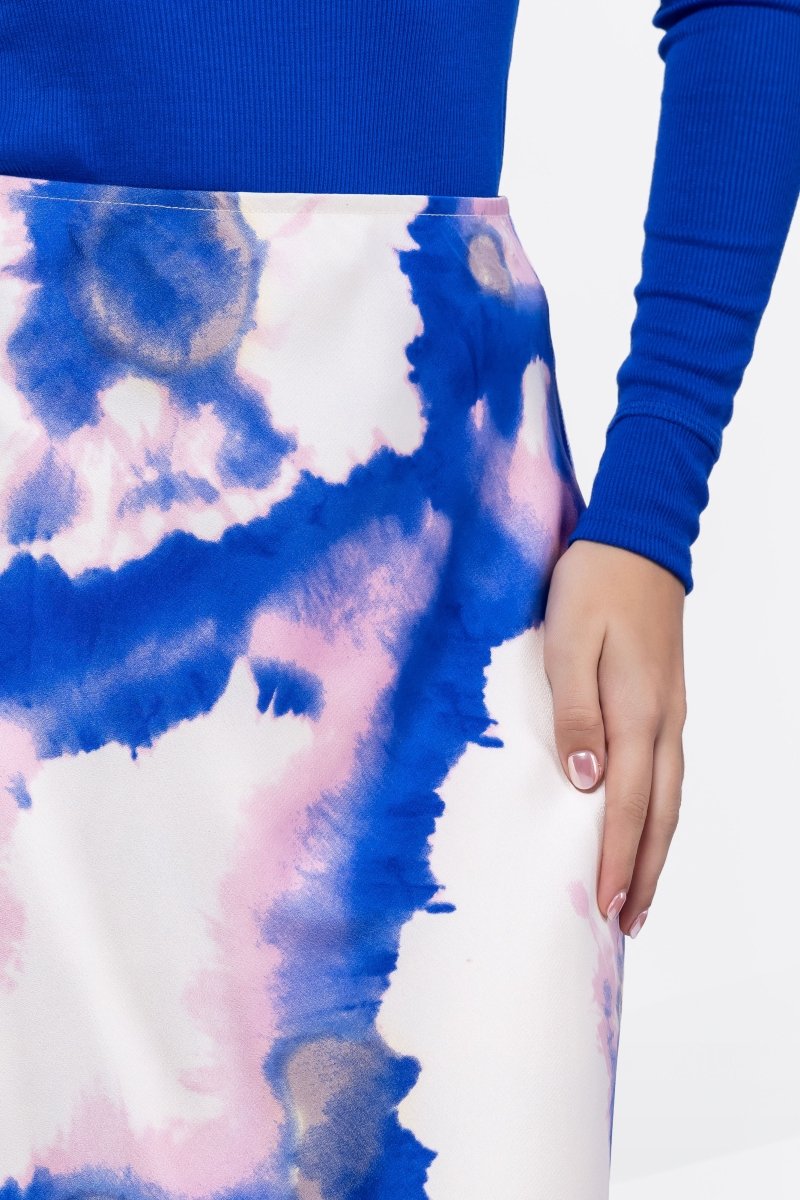 Lisa Skirt (Pink/Blue) - Skirt - Yakira Bella