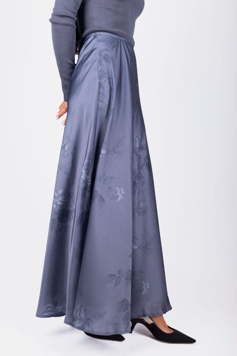 Lisa Skirt (Stone Blue) - Skirt - Yakira Bella